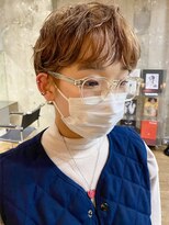 イデア(idea) 【マッシュショート×ナチュラルパーマ】ヘアスナップ・山下