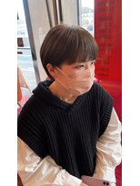 ヘアーデザイン アブー(hair design A BOO)&nbsp;ワイドバングショート