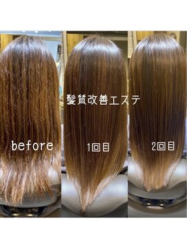 カミケンガレリア(kamiken. galleria) 美人見え＊潤い艶ストレート【カミケンガレリア】