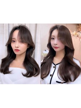上質韓国styleが叶うuni♪丁寧なレクチャーとカット技術で毎日最高に可愛い韓国ヘアが続く.*[韓国/表参道］