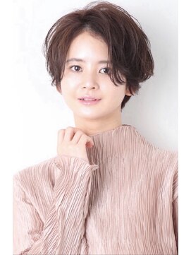 メゾンツムギ(MAISON TSUMUGI) メゾンツムギ《吉沢ジュン》前髪長めな大人ショート