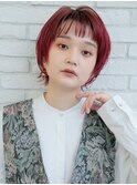 紺野紘三　ダークアッシュモードヘア束感ショート