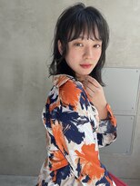 ケイト(kate) 【kate 大宮】ゆるふわカールボブ×ブルーブラック