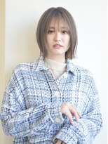 ハッシュタグ(HashTAG)&nbsp;簡単スタイリング/切りっぱなし/ベージュ