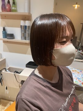 メゾンフォーユー 宇都宮店(maison4u) ブラウンベージュボブ