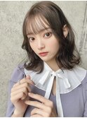 ナチュラル感◎ブリーチ無し透明感ヌーディーべージュ☆