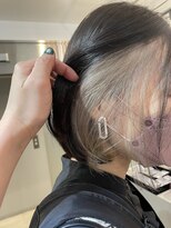 ジエクト カナウ(The Ect canow)&nbsp;ぱつっとボブ/インナーホワイトベージュ/大阪梅田