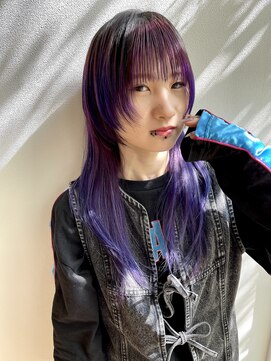ビューティブロー ビービー(Beauty Blow B.B) ウルフレイヤーエンドカラーダブルカラーデザインカラー