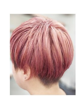 オシャマヘアー マチニワ店 ハイトーンカラー