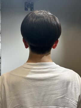 スカイブルー(Sky Blue) メンズマッシュスタイル