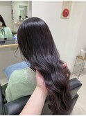 【emma小濱】透明感ラベンダーブラウン