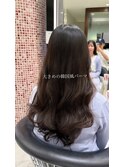 ロングパーマ/韓国風パーマ/コテ巻きパーマ/デジタルパーマ/藤野