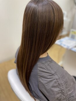 クララ 札幌琴似店(CLALA S.Kotoni)の写真/【美髪革命】が起きる！髪質改善の縮毛矯正であなたの理想を実現し、乾燥や湿気に負けない最上級の艶髪に◎