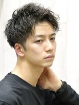 ヨシザワインク プレミアム 横浜 桜木町店(YOSHIZAWA Inc. PREMIUM)&nbsp;イケてるツイスパメンズカットカジュアルアップバング