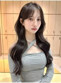 ウェーブミディアム×韓国レイヤーロング髪質改善[大宮]