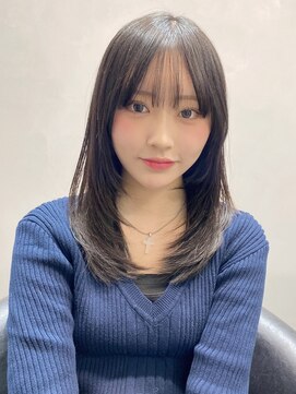 エトラ 渋谷店(etora) 小顔 フェミニンロング メルティーカラー 似合わせカット"
