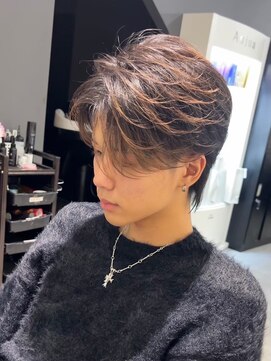 メンズサロン キング 高槻店(Men’s salon K!ng) 波巻きツイストスパイラルパーマ/フェザーパーマ/眉毛/メンズ