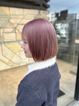 アンサー(answer)の写真/「朝ラク」忙しい方も毎日可愛く◎骨格に合わせたカットでどこから見ても美しく、扱いやすいスタイルへ♪