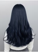 【髪質改善】ブルーブラック×ロングレイヤー
