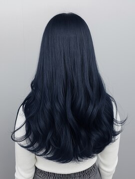 セブンルックス(7LOOKS) 【髪質改善】ブルーブラック×ロングレイヤー