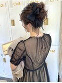 お呼ばれアレンジ