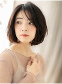 美髪レイヤーカットこなれミディアムボブディY戸田公園30代40代