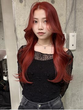 ソル ジングウマエ(SOL JINGUMAE) mayu//チェリーピンクボルドーワインレッド