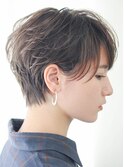 ショートヘアショートカット熊本ショート30代40代50代前髪長め