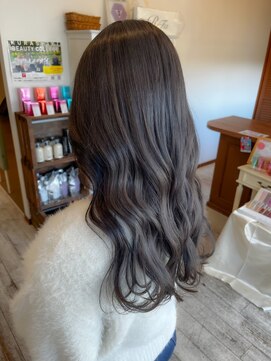 セットアップ 倉敷美和店(SET-UP) グレージュミルクティーダブルカラーギャル透明感