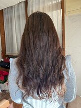 クレフ(clef)&nbsp;パーマのロングスタイル