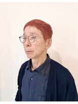 サロン(SALON)&nbsp;50、60代でも楽しめる！ブリーチピンクカラー