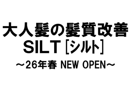 大人髪の髪質改善 SILT【シルト】【4月末NEW OPEN(予定)】の写真
