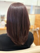 ファースト 長町店(first)&nbsp;【大人の艶レッドブラウン】動き×まとまり上品レイヤーで垢抜け