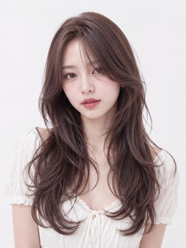 ラレイ ハラジュク(Lalei harajuku) 【白石】ブリーチなしラベンダーベージュ艶透明感カラー原宿