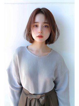クシュ 所沢西口エミテラス前店(kusyu...) カチモリ羽エクステミルクベージュウルフショートレイヤー着付け