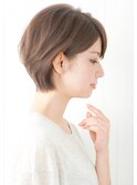 斜めバンググレージュアシメクラシカル【京都四条河原町】