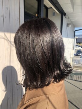 ユニヴァース 篠ノ井店(u ni verse) ダークアッシュカラー