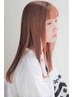 《人気No.1》カット+カラー+スチーム付髪質改善前処理¥18700→¥14300