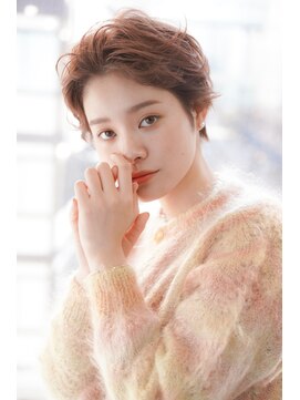 ノート ヘアーサロン(NOTE HAIR SALON) 大人可愛い☆オレンジベージュ