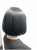 ボブ×ブルーブラック