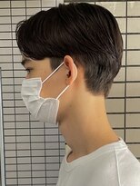 フイ 代々木(Hui)&nbsp;メンズ/アップバング/ツーブロックマッシュ/束感ショート/波巻き