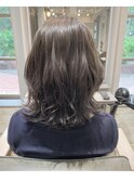 ゆるふわ×グレージュ