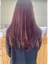 リリィ(LILY)&nbsp;ピンクブラウンカラー/レイヤーカット