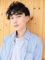 ブゾン(buZon)&nbsp;【buZonブゾン】メンズショートマッシュ×リッジパーマ