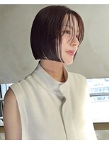 ブローチ 表参道(broocH)&nbsp;ボブ/ミニボブ/大人ボブ/ぱつっとボブ/顔まわりカット/表参道