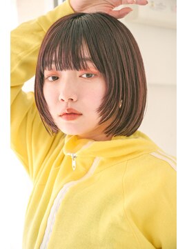 リトル レイ 船橋2号店(little×Ray) ナチュラルストレートのショートボブ