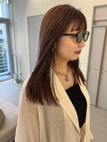 ローレンアオ(LOREN AO)&nbsp;ミルクティーベージュダブルカラーインナーカラーケアブリーチ