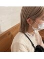 リシェオブヘアー(riche of hair)&nbsp;<デザイン） 最小限のダメージでのブリーチを心掛けています