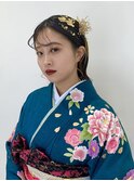 【 成人式ヘアセット × タイトミニボブ 】浅野美紀