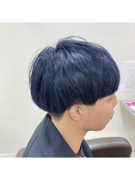 アールモンドヘア新世界 ♯インディゴブルー